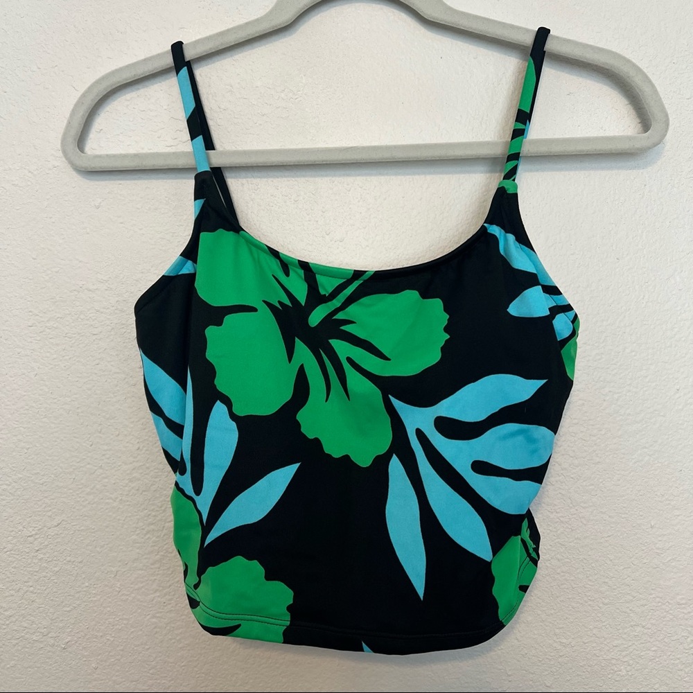 NWT Island Soul Swim Cami Tankini Juniors L